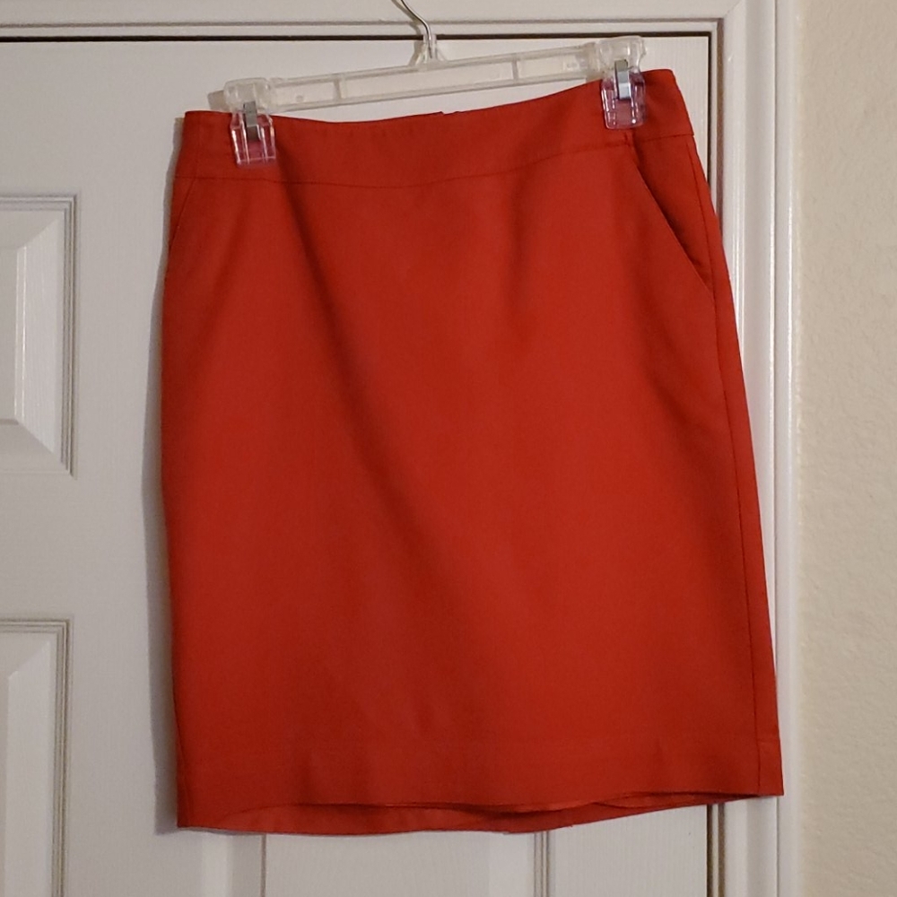 Tomato Red Skirt